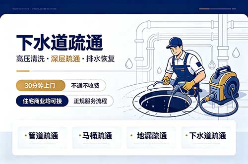 仪征下水道疏通