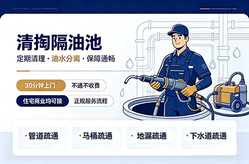 仪征清掏隔油池