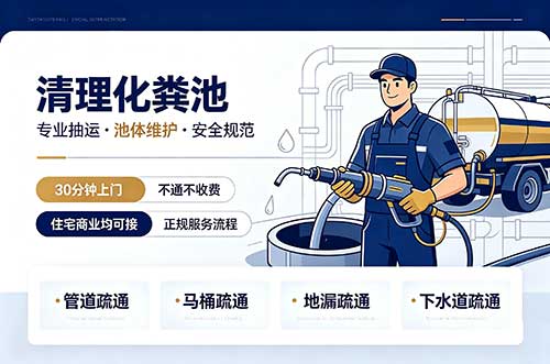 仪征清理化粪池